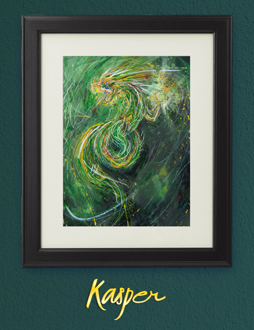 500x650_rudolph-kasper_Dragon_Threshold Dragon Art Print Threshold - Art for sale