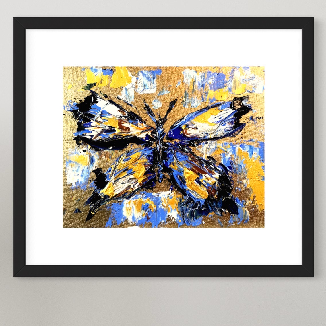 Golden Light - Butterfly Art