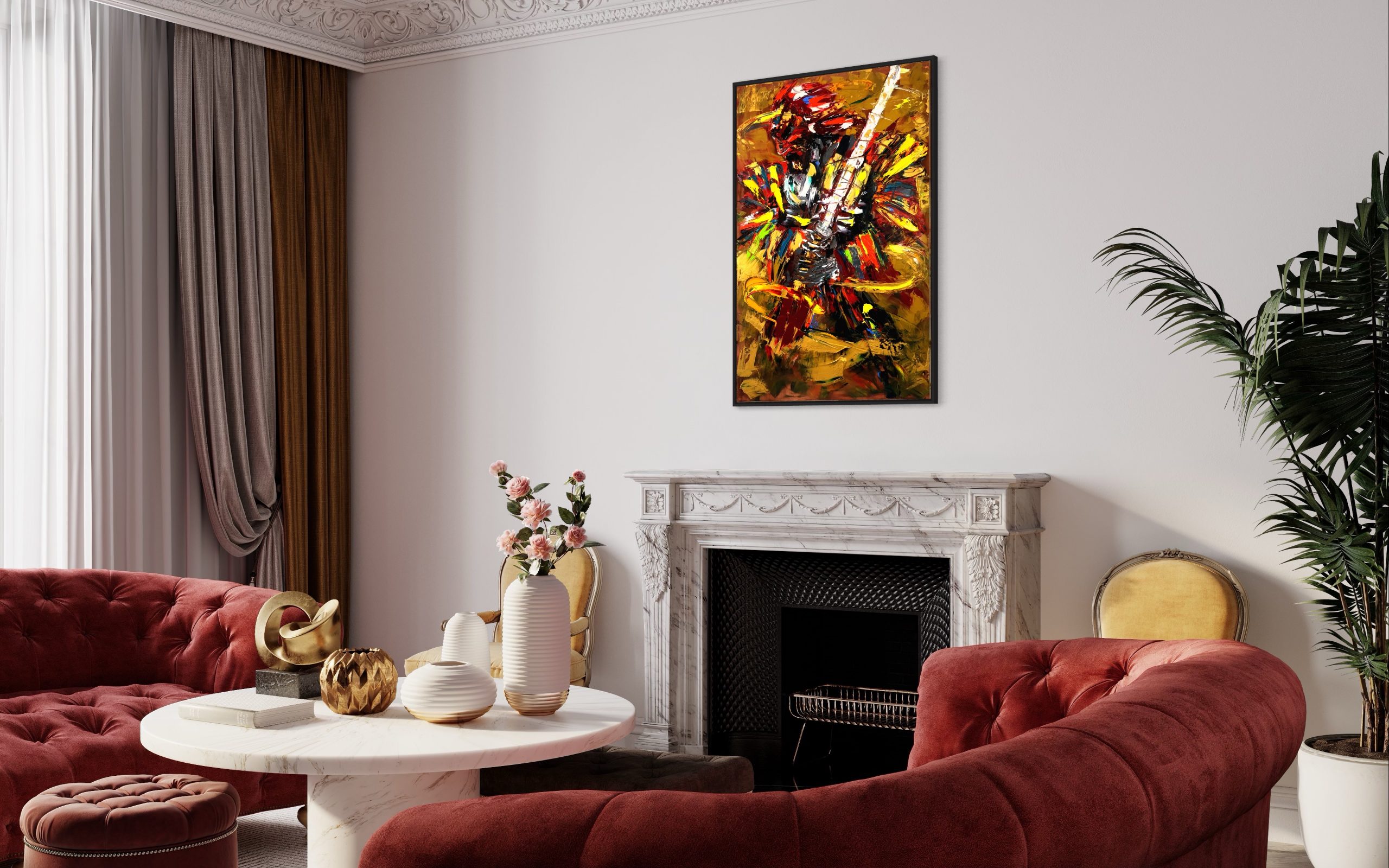 IMG_4557 Samurai Painting