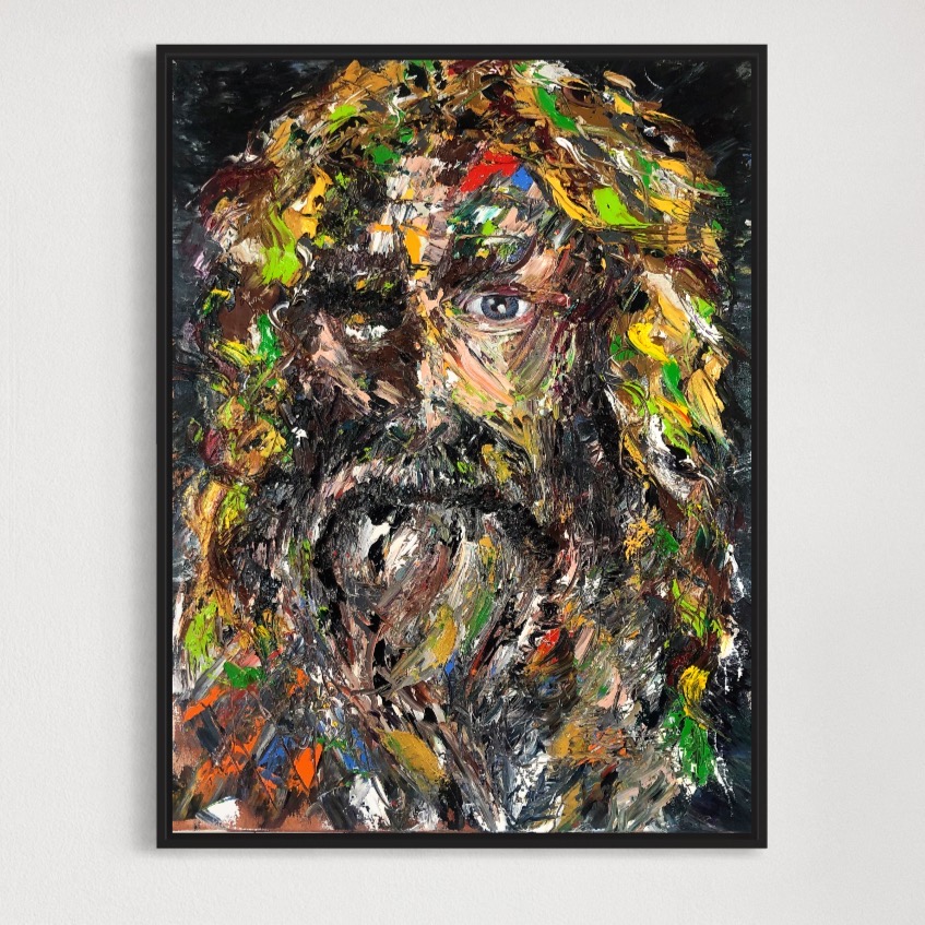 IMG_4998 All Father - Odin - Oil Painting