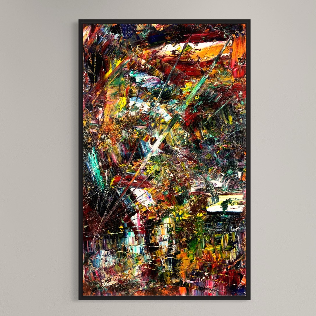 Velocity Flow Abstract Art