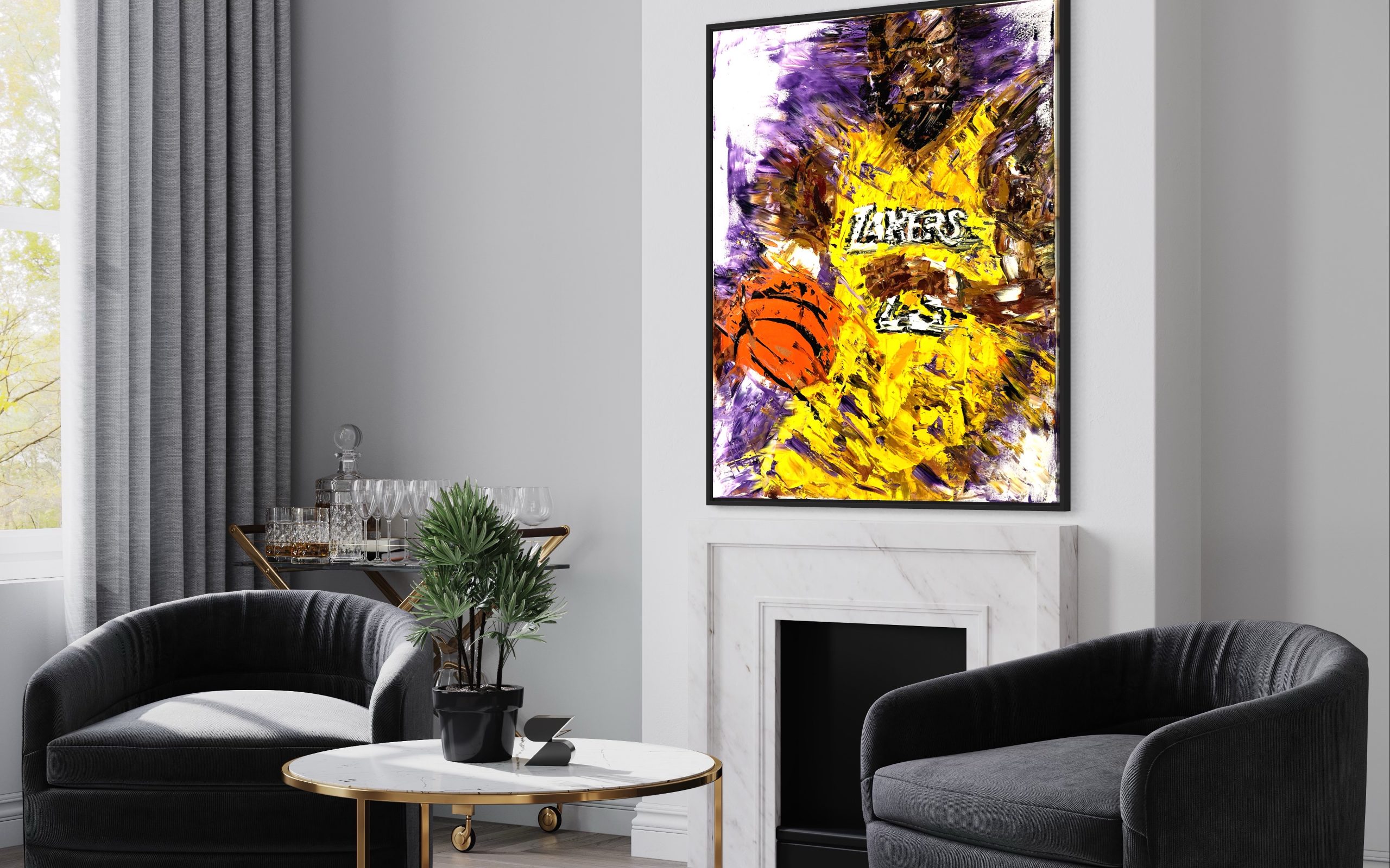 IMG_5208 Lebron James Artwork