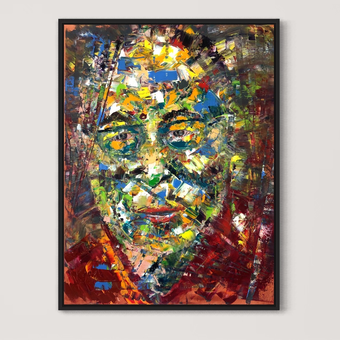 Dali Lama Oil Painting
