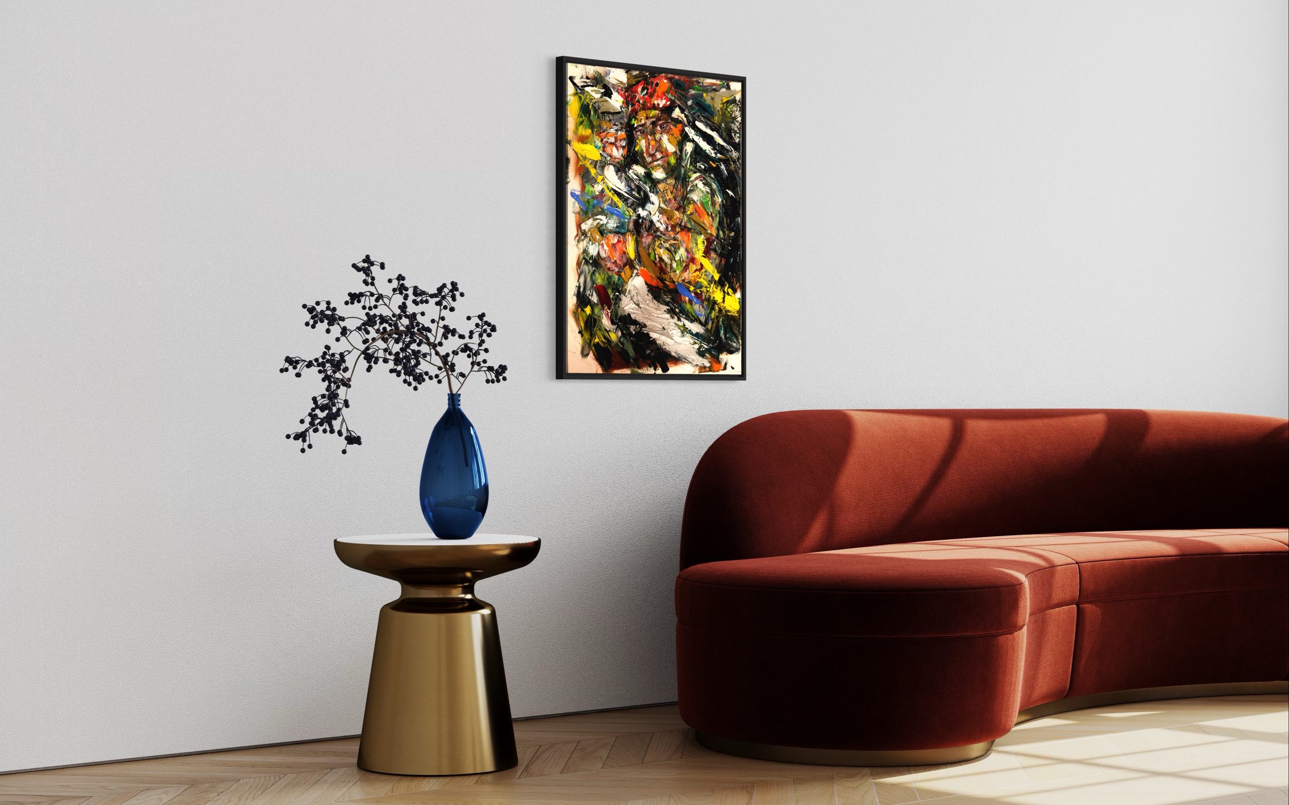 IMG_5225 Apache Knife Oil Painting